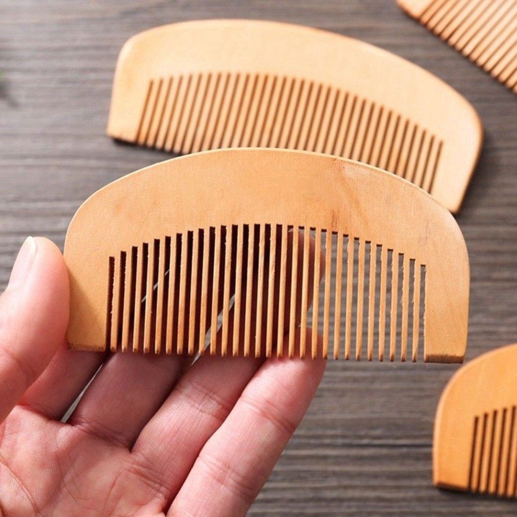 Lược Gỗ Chải Đầu Massage Đầu - Lược Chải Tóc Làm Từ Gỗ Tự Nhiên