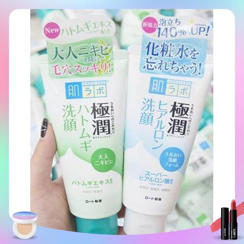 Sữa rửa mặt HadaLabo Gokujyun Face Wash dạng tuýp