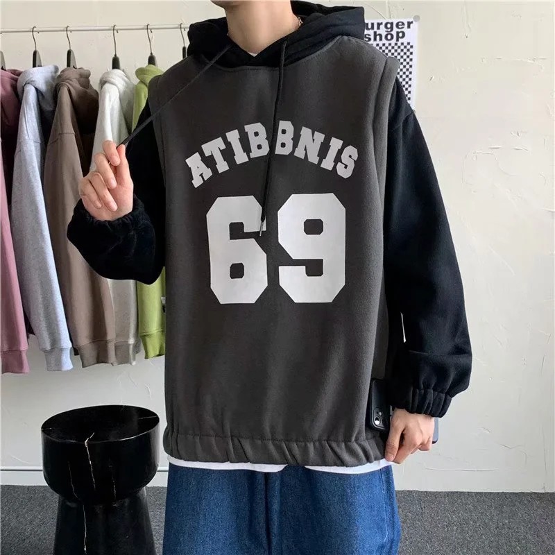 Áo Hoodie Tay Dài Phong Cách Năng Động Trẻ Trung Dành Cho Nam Kích Cỡ Từ M Đến 2XL | BigBuy360 - bigbuy360.vn