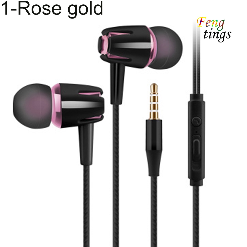 Tai Nghe Nhét Tai Jack 3.5mm Có Micro Tiện Dụng
