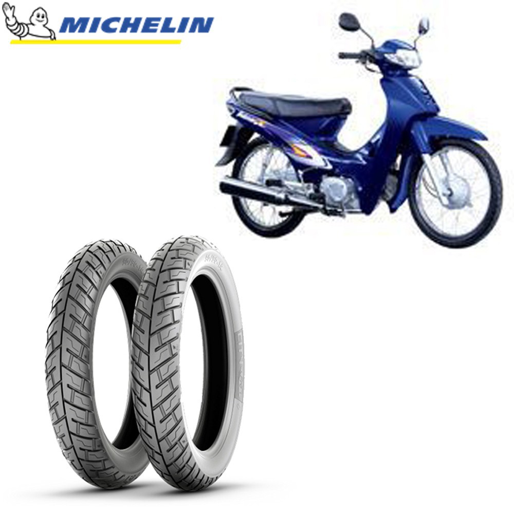 Lốp ( Vỏ ) xe Wave Michelin trước 60/90-17 (2.25-17) hoặc sau 70/90-17 (2.50-17) CITY PRO loại dùng 