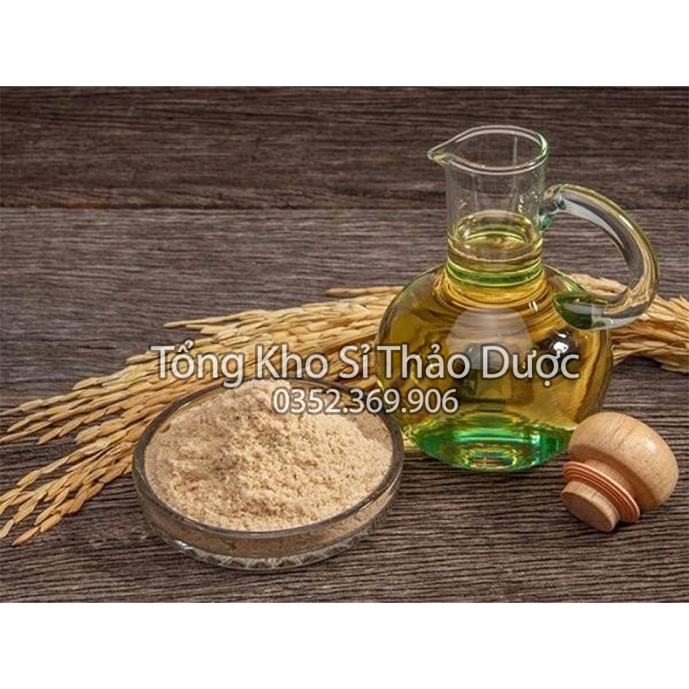 Bột cám gạo nghiền mịn nguyên chất 1kg (Mask dưỡng trắng, tẩy tế bào chết tự nhiên)