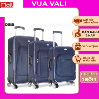 Vali kéo vải dù chính hãng Hùng Phát Size 20, 24, 28 4 bánh xoay 360 cao cấp chống thấm nước