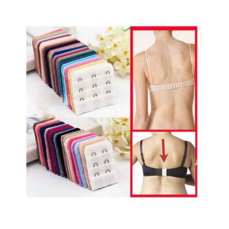 Móc nối áo lót bản 2 móc và 3 móc giúp bạn tăng sz áo luôn ko bị chặt nha