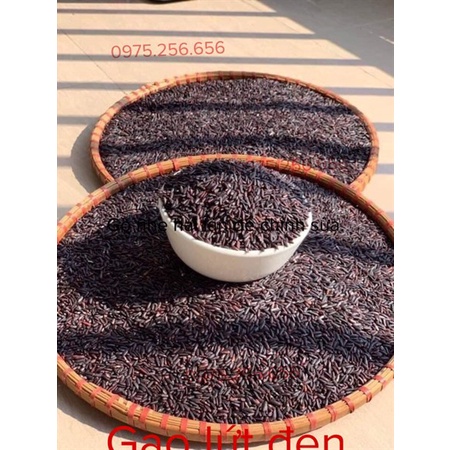 1kg gạo lứt đen dẻo nông sản hữu cơ nông sản sạch đặc sản vùng cao