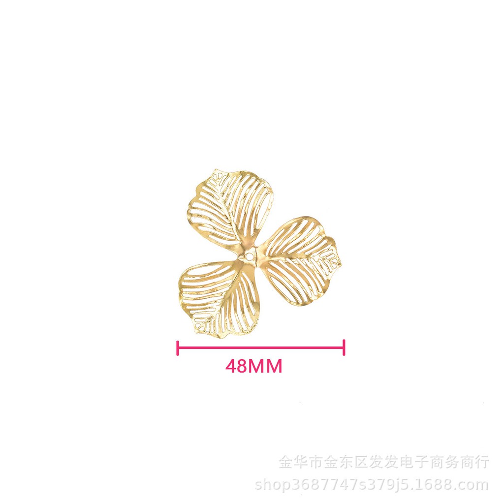 5 phiến hoa 3 cánh 48mm - nguyên liệu làm trâm