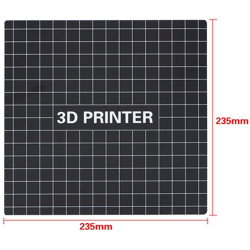 235X235mm 3D Printing Build Surface Heatbed Platform Sticker Print Bed Tape Sheet for Creality Ender-3 3D Printer | BigBuy360 - bigbuy360.vn