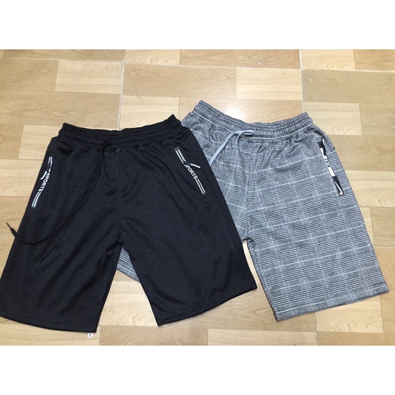 Quần short kéo khoá