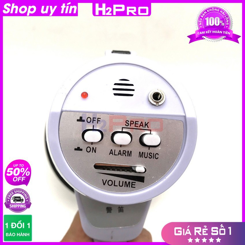 Loa Phóng Thanh Cầm Tay, Loa Cầm Tay XB-11S Cao Cấp 25W Vang Xa 600M, Chịu Nước Mưa-Quà 30K 6 Pin Đại-H2Pro Audio