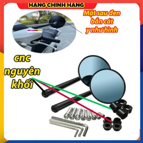 GƯƠNG CHIẾU HẬU RIZOMA TRÒN CNC LOẠI 1 ( LƯU Ý Y NHƯ HÌNH ĐẠI DIỆN)