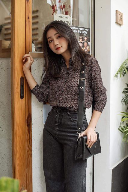 Áo somi nữ xuất xịn