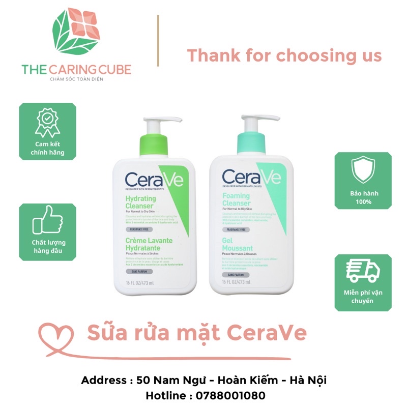 Sữa rửa mặt Cerave 473ml