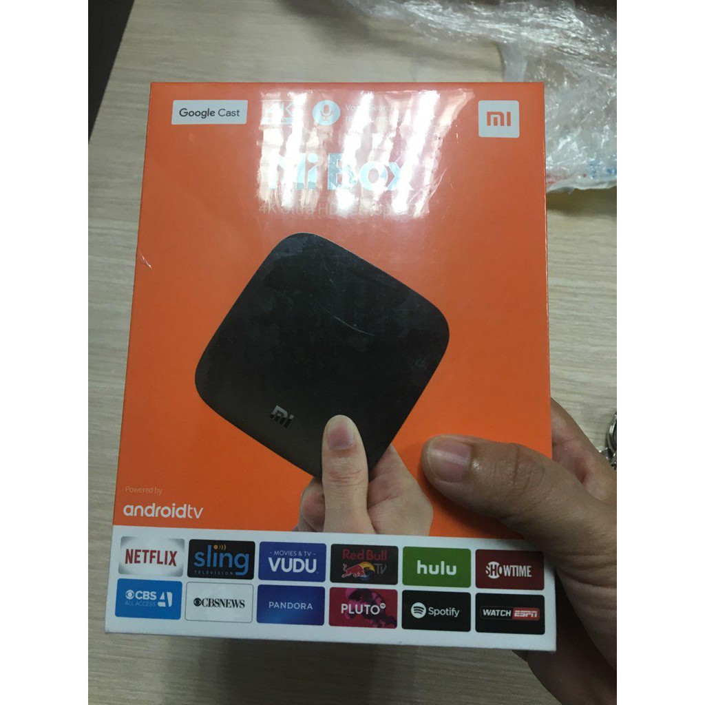 Thanh lý Android Tivi Box Xiaomi Mibox 4K Global Quốc Tế (MDZ-16-AB) - Hàng Chính Hãng (Unboxed)