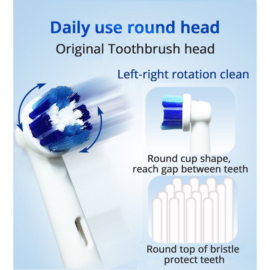 Bàn chải đánh răng điện xoay 2D ORAL-B D12 Vitality vệ sinh răng miệng
