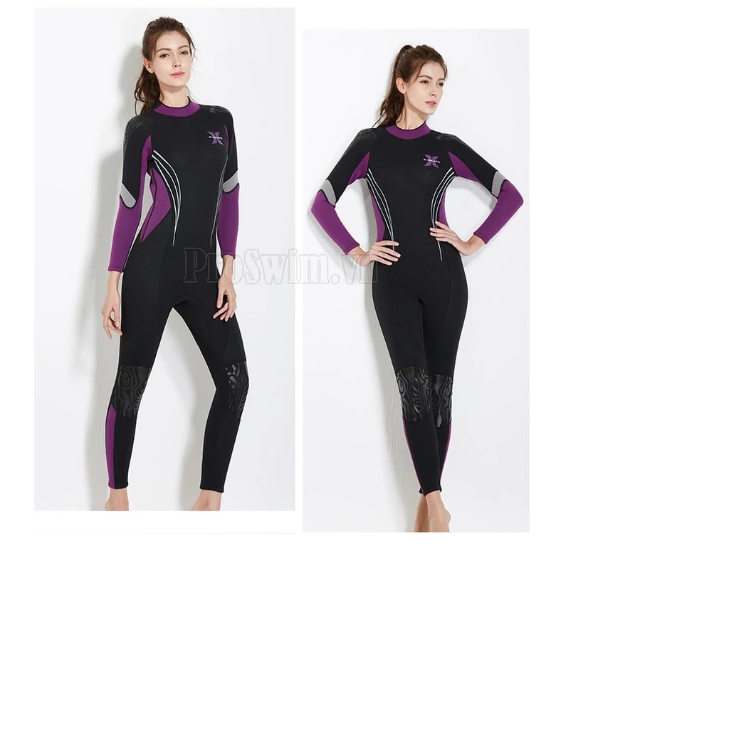 Bộ đồ Bơi Lặn Giữ Nhiệt Nữ Dày 3mm Wetsuit  WS81 | BigBuy360 - bigbuy360.vn