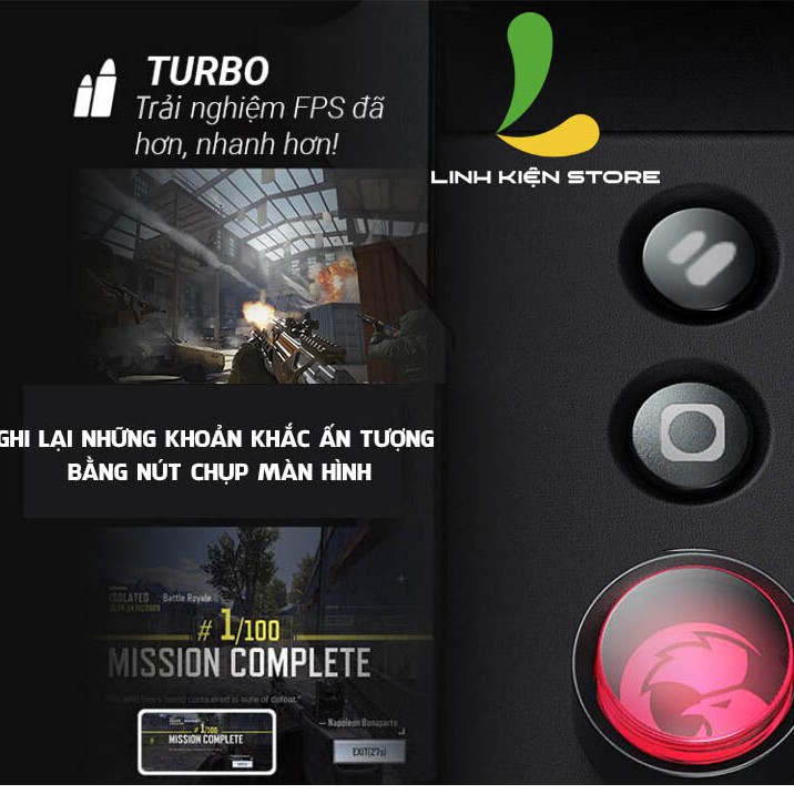 Tay cầm chơi game GameSir T4 Pro / G4 Pro hỗ trợ chơi PC/iOS/Android/ Nintendo