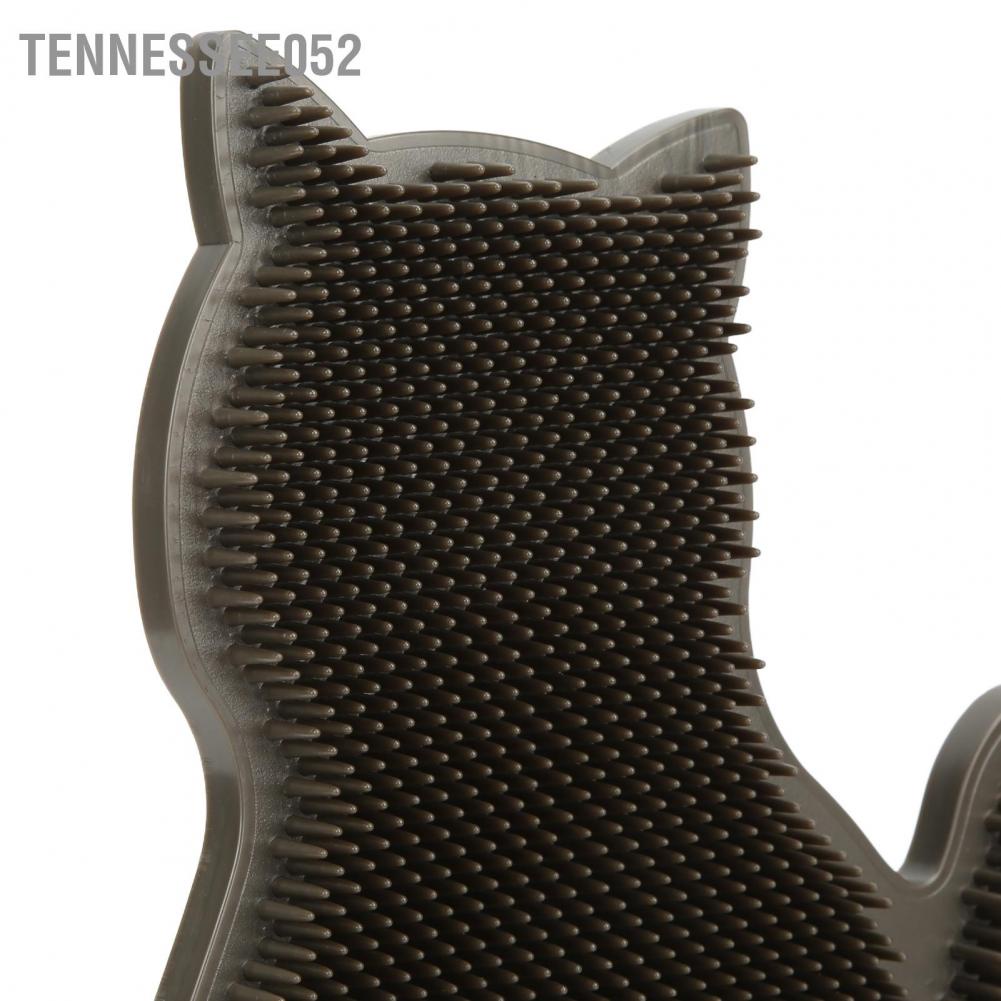 Hàng HOT Đồ chơi gãi lông cho mèo Lược chải lông gãi ngứa cố định khe cửa tự massage rụng cọ má cho mèo tặng gói catnip【Tennessee052】