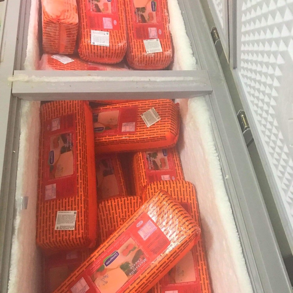 PHÔ MAI LÁT MOZZARELLA KÉO SỢI tốt, thơm ngon, béo ngậy tốt cho bé