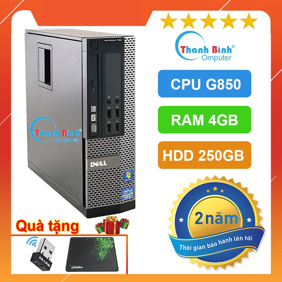 
                        Máy Đồng Bộ 💲ThanhBinhPC💲 May Tinh Dong Bo Gia Re - Dell Optiplex 790/990 ( G850/4G/250G ) - Bảo Hành 12 Tháng.
                    