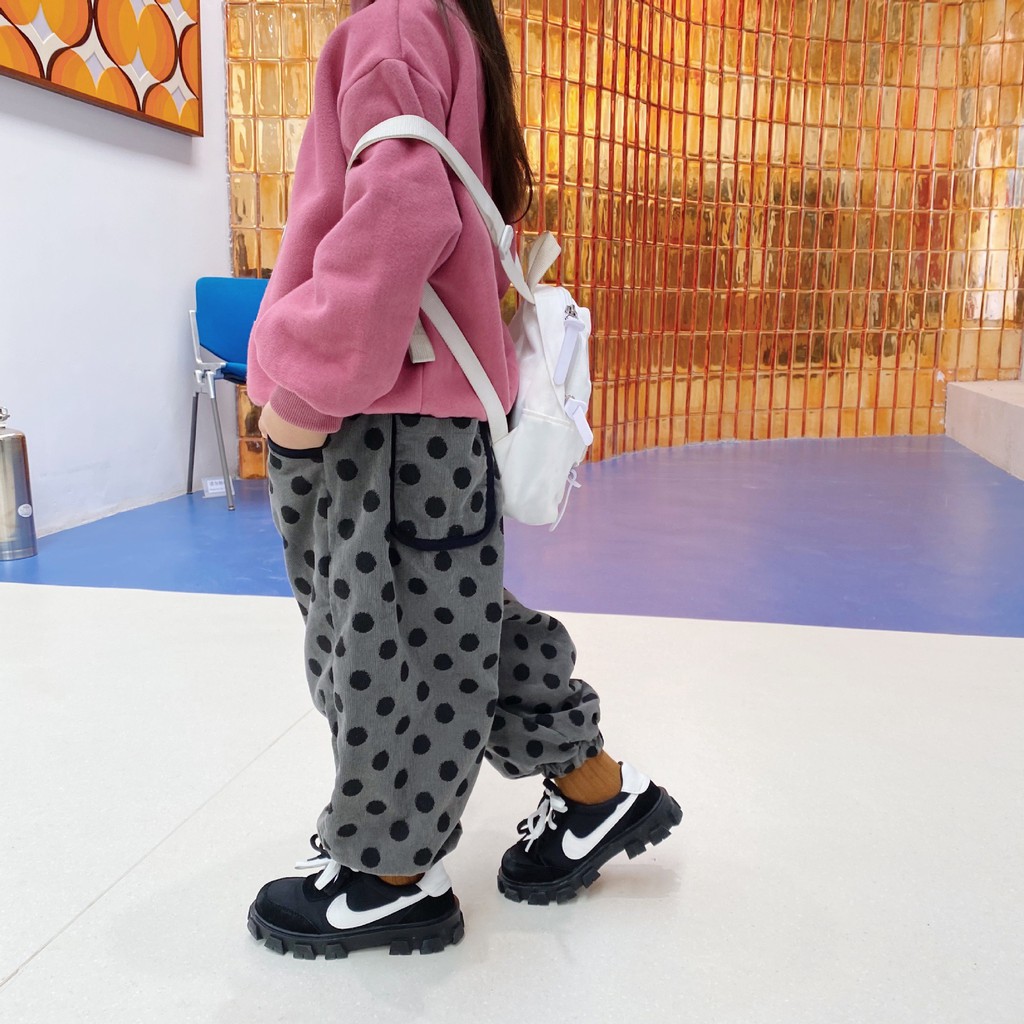 [Q028] Quần bom nhung lót lông sz 90-140