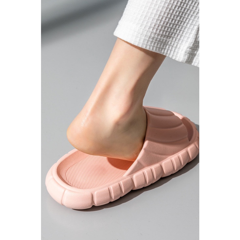 Dép Sandal Đế Mềm Chống Trượt Khử Mùi Đi Trong Nhà Dành Cho Nam Nữ