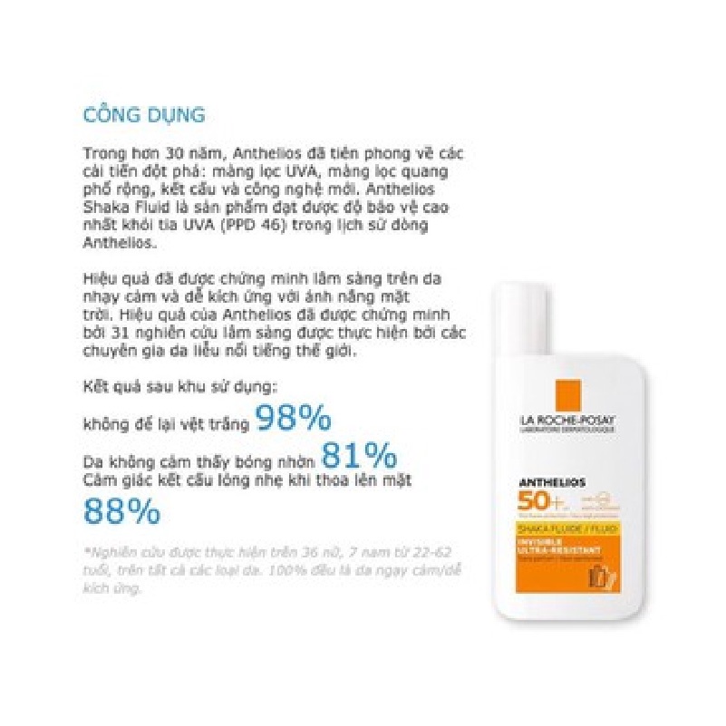 Kem Chống Nắng La Roche Posay dành cho da nhạy cảm 50ml sẵn hàng nhiều | BigBuy360 - bigbuy360.vn