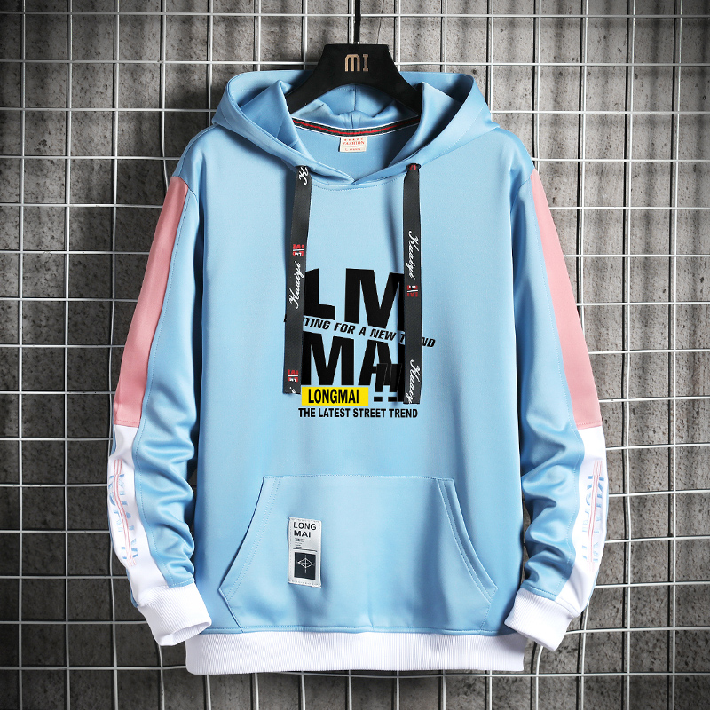 Áo hoodie Thêm nhung để giữ ấm viền đen phong cách thời trang dành cho nam | BigBuy360 - bigbuy360.vn