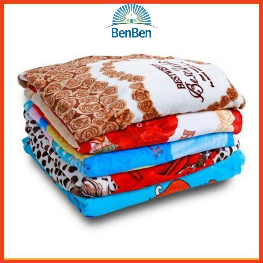 Chăn ngủ văn phòng tiện lợi gấp gọn sau khi dùng size 1.1x1.5m - BEN BEN - office blanket - mền ngủ văn phòng - chăn vp