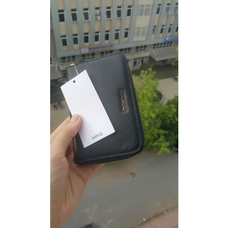 Ví Mango đen ngắn - hxt kèm bill Nga