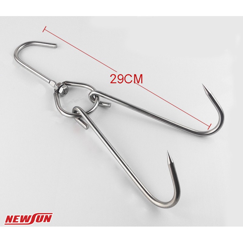 Combo 10 móc lu quay gà vịt NEWSUN - Hàng Chính Hãng