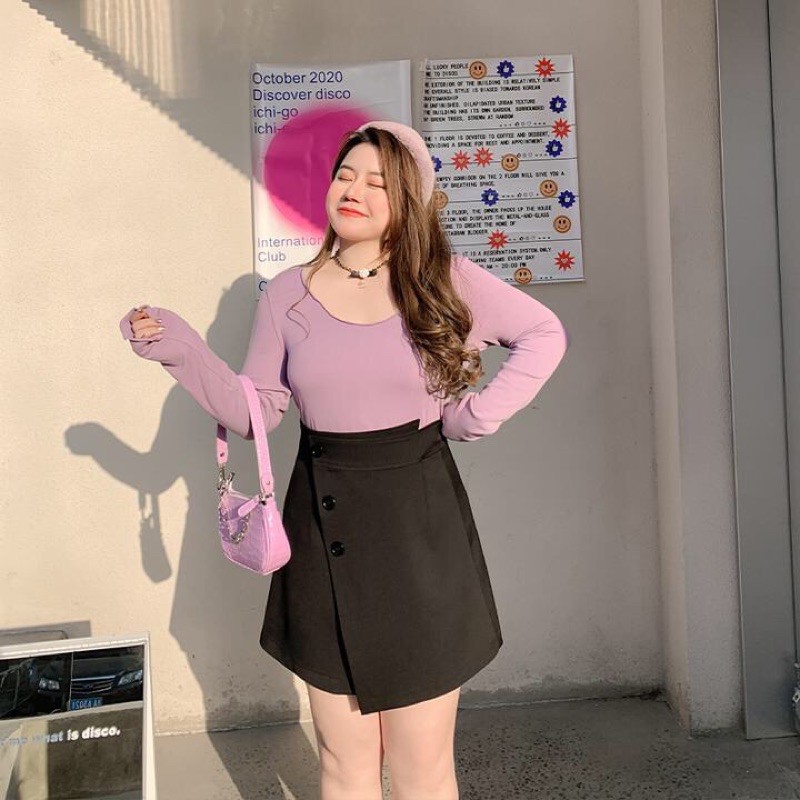 Chân Váy Chữ A BIGSIZE (60-95kg) | BigBuy360 - bigbuy360.vn