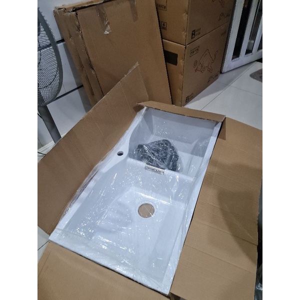 Chậu rửa chén đá nhân tạo KT 98x48x22