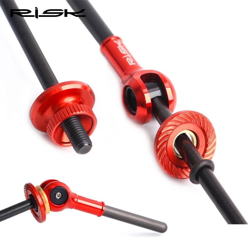 Bộ 2 Trục Bánh Xe Đạp Leo Núi RISK RA119 Bằng Hợp Kim Titan