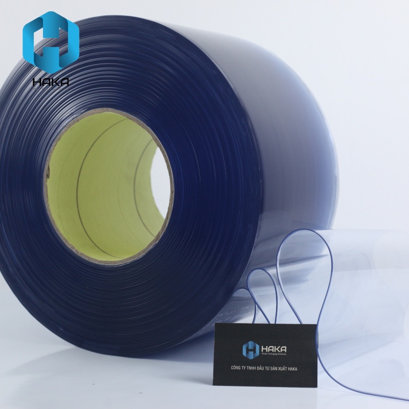 Tấm nhựa PVC bản rộng 200mm, làm rèm ngăn lạnh điều hòa, ngăn bụi chống côn trùng