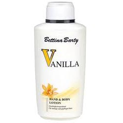 DƯỠNG THỂ/ SỮA DƯỠNG THỂ +SỮA TẮM Vanilla Hand And Body Lotion của Bettina Barty 500ml