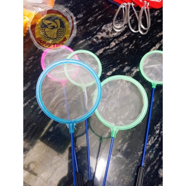 Vợt lưới tròn vớt cá con 12CM_10CM _7CM