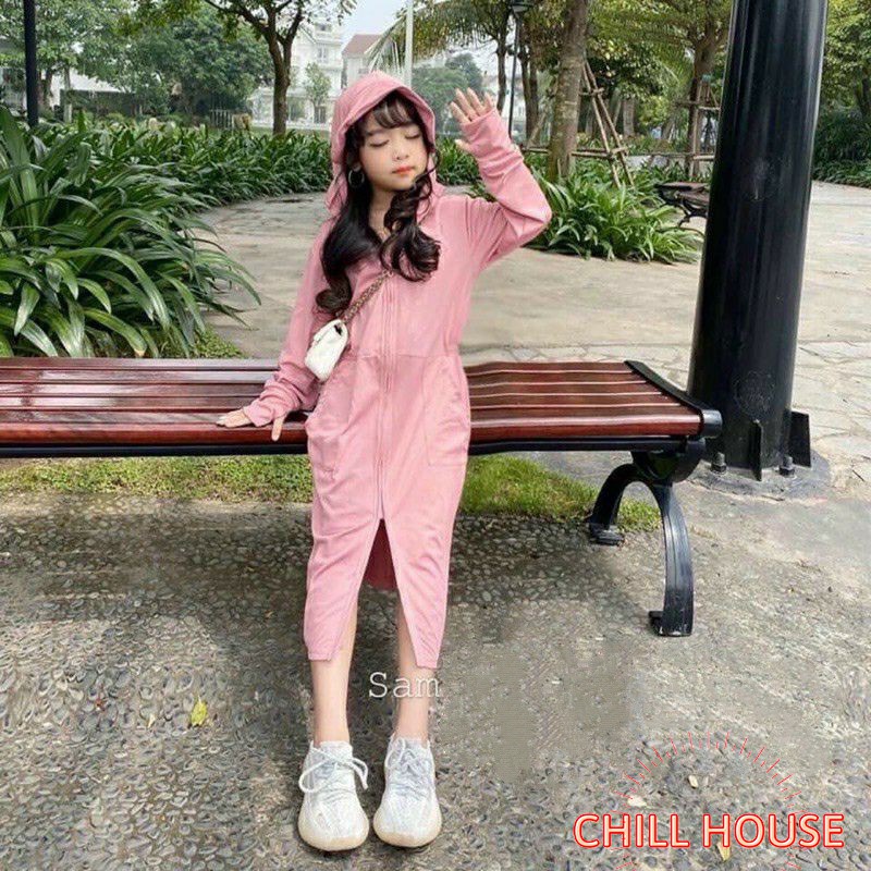 Áo nắng toàn thân cho bé vải thông hơi thoáng mát - CHILLHOUSE