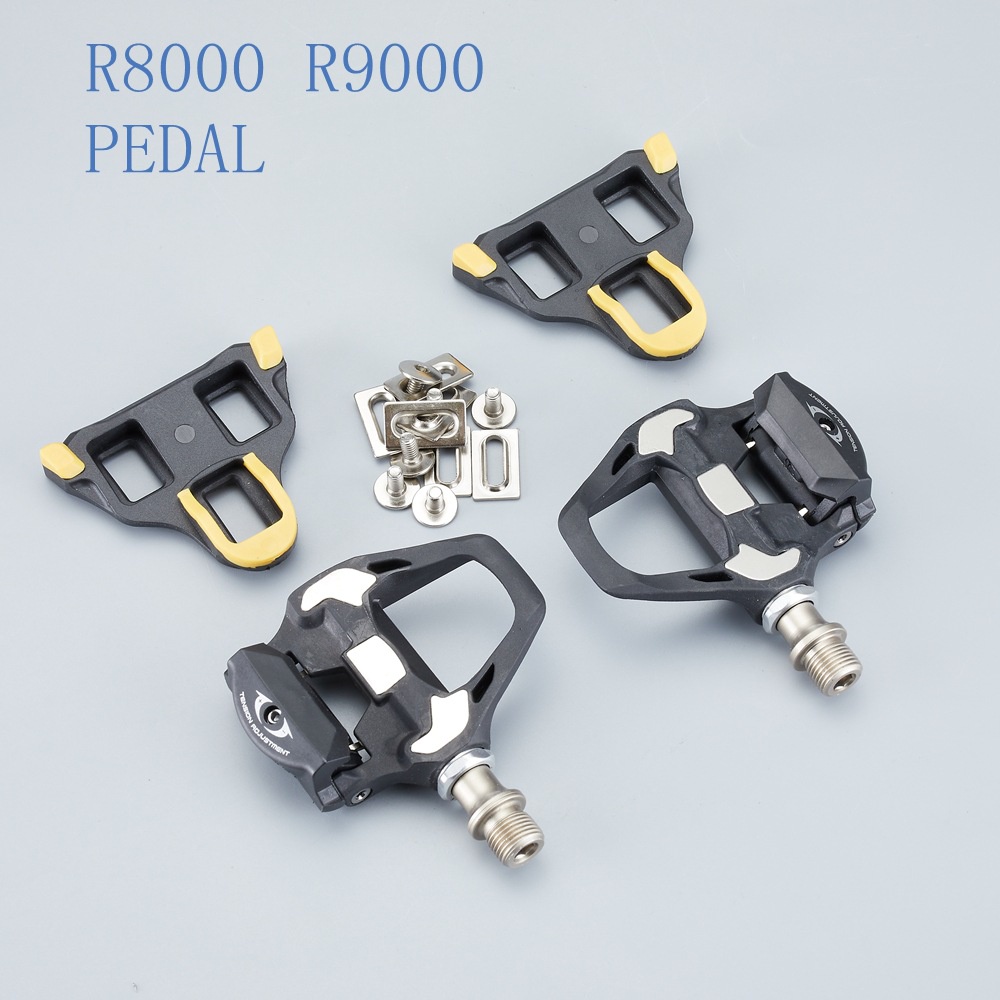 Cặp Bàn Đạp Xe Đạp Ultegra PD-R8000 SPD-SL Bằng Sợi Carbon SPD-SL R8000 Cleats SM-SH11
