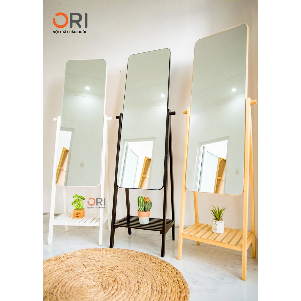 Gương Soi Toàn Thân Liền Kề Tràn Viền - A BORDERLESS MIRROR SHELF - ORI NỘI THẤT HÀN QUỐC