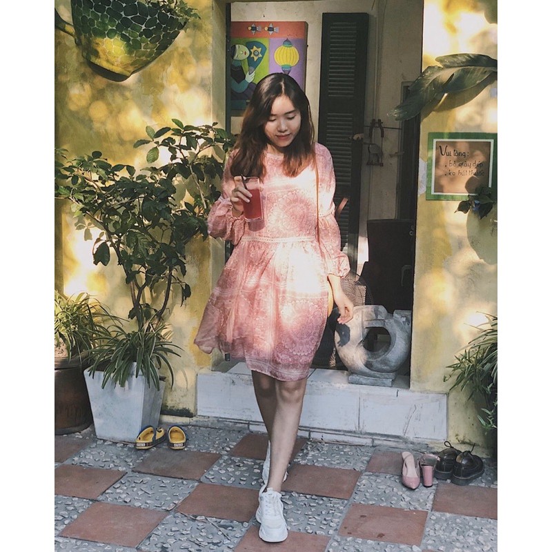 Váy Tiệm may Cùi dìa - Size S New tag
