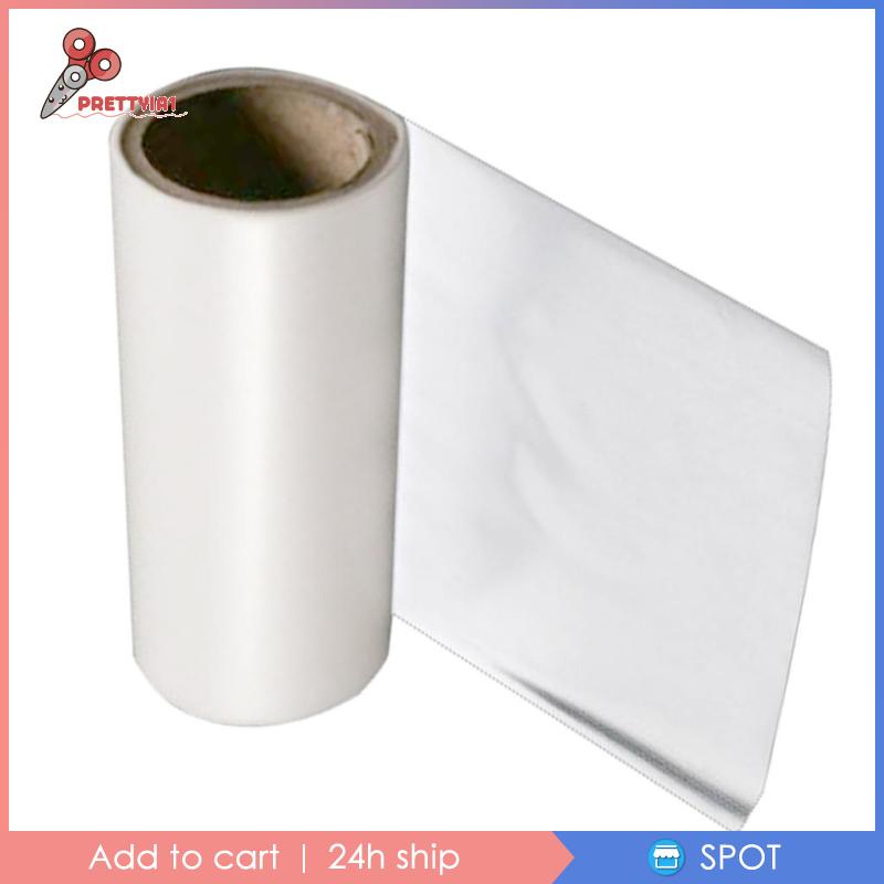 Cuộn Phim Thêu Trong Suốt Hòa Tan Trong Nước 1 Yard Prettyia1
