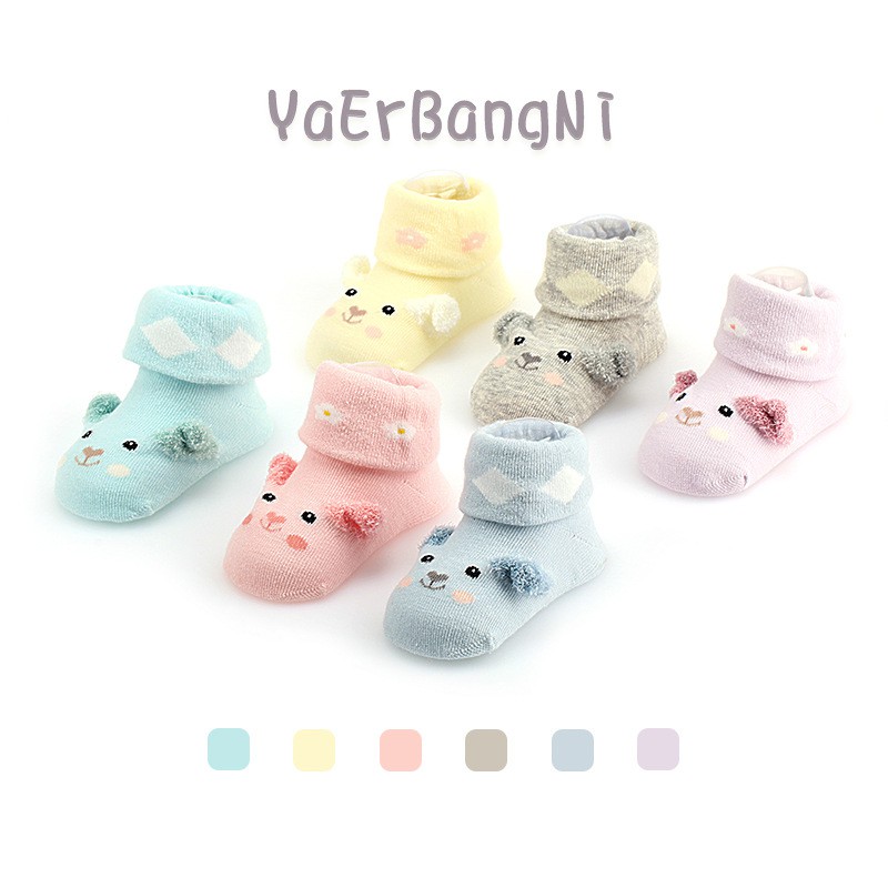Tất vớ hoạt hình cho bé trai bé gái từ 2 đến 10 tháng tuổi