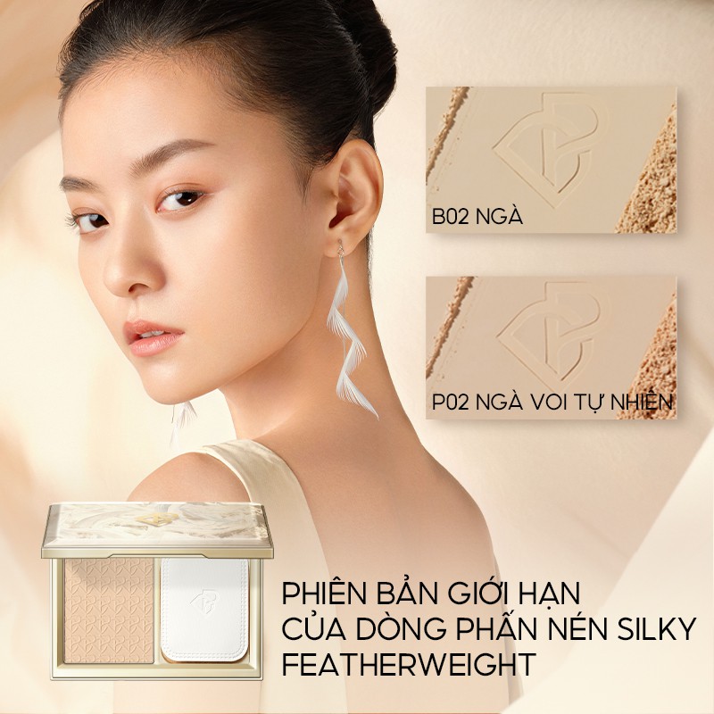 Bộ mỹ phẩm Perfect Diary gồm bảng phấn mắt 14g+ 2 Son nước 2.5g+phấn nén 7g họa tiết chim Sếu đầu đỏ hợp thời trang | BigBuy360 - bigbuy360.vn