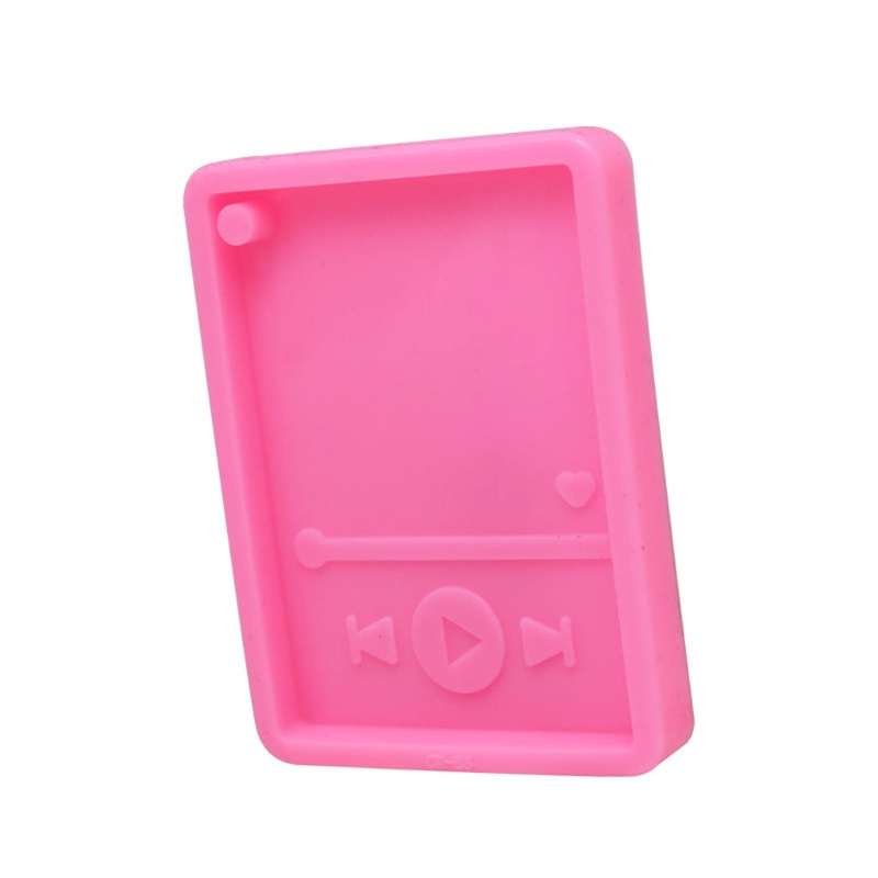 Khuôn Silicone Làm Móc Khóa Hình Máy Nghe Nhạc Mp3