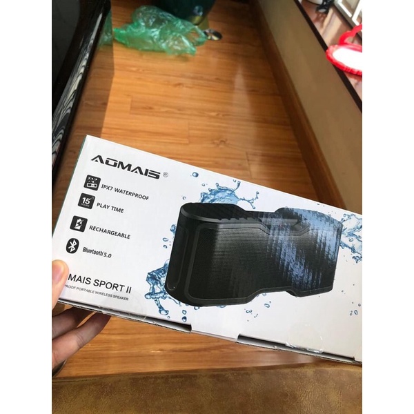Loa bluetooth không dây Aomais Sport II chính hãng siêu trầm cực đã