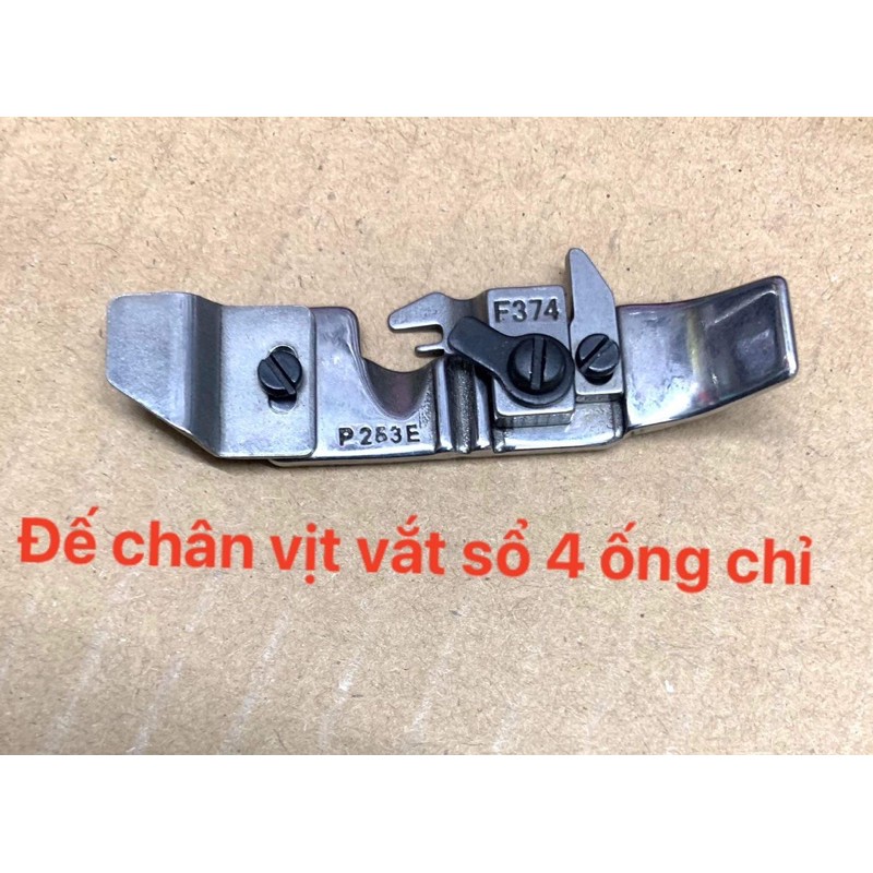 Đế chân vịt máy vắt sổ 4 chỉ