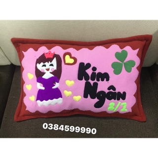 Gối handmade thiết kế theo yêu cầu