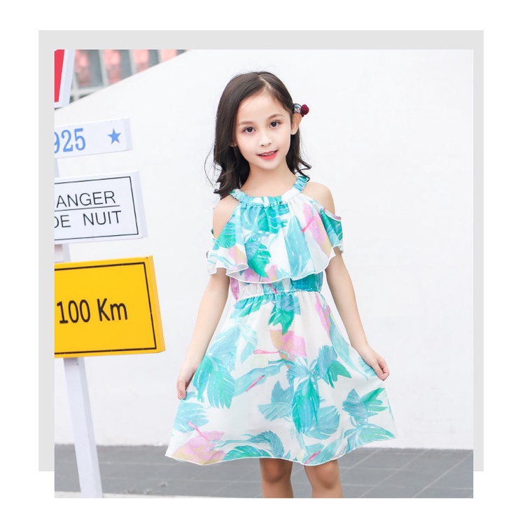 Váy đầm thời trang voan lụa mềm mại cho bé yêu size đại từ 10-40kg