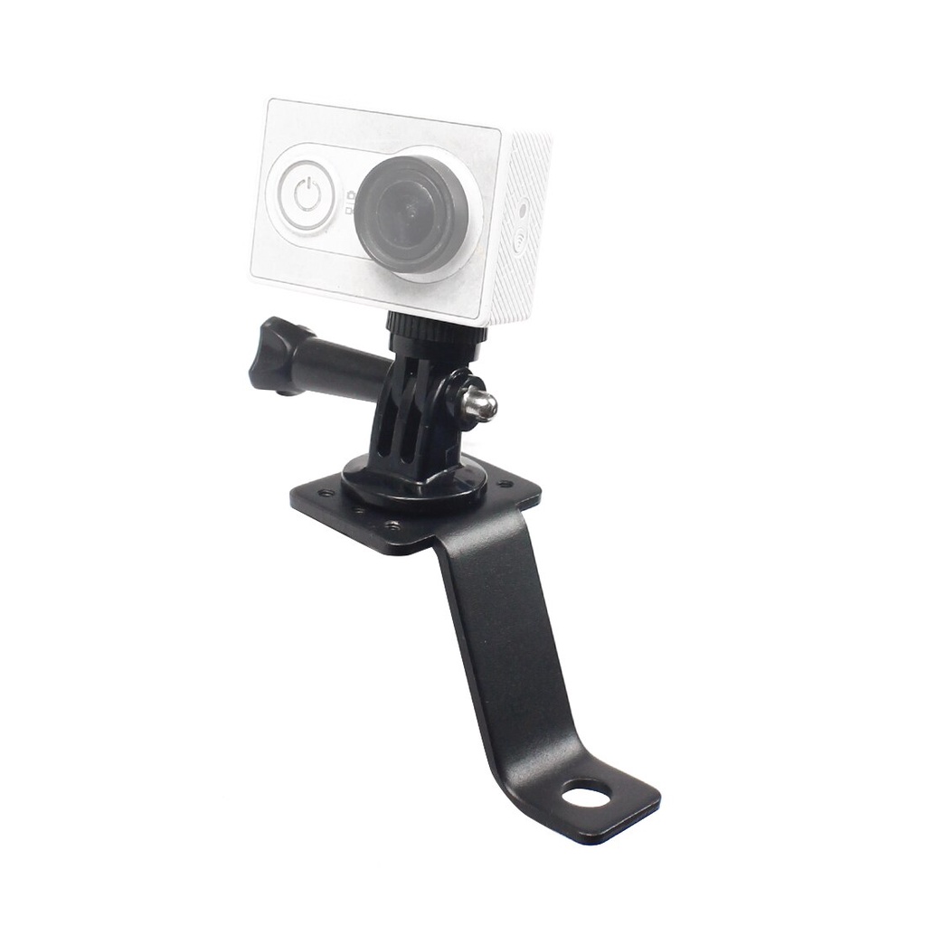 Feiyuhao Giá Đỡ Máy Ảnh Gopro Hero 8 7 6 5 Yi Bằng Hợp Kim Nhôm Gắn Kính Chiếu Hậu Xe Máy Xoay 360 Độ