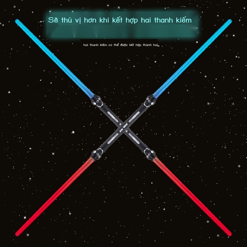 Kiếm phát sáng katana - Đồ chơi kiếm Nhật kata nhựa có đèn và âm thanh | babypools